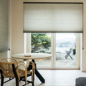Cortinas Plisadas para ventanas pequeñas