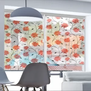 Cortinas Rollers personalizables flores