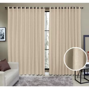 Cortinas Rustica de Tela Blackout