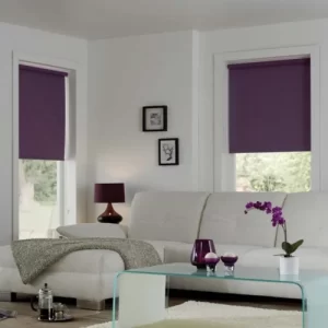 cortinas rollers blackout lila colores personalizables