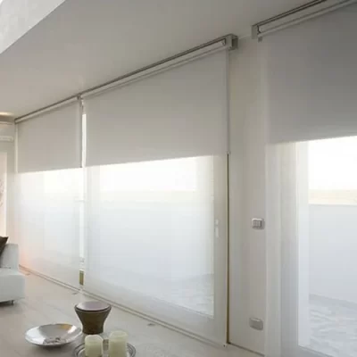 Cortina Rollers Duos hielo